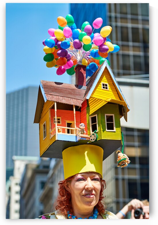 Celebration of Easter parade in Manhattan with colorful hats by Marco Brivio