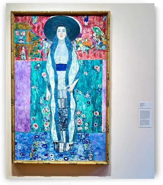 Adele Bloch Bauer II painting at Museum of Modern Art in Manhatt by Marco Brivio