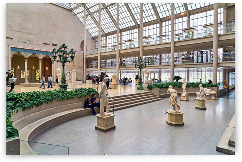 Visit to engelhard court in the american wing at metropolitan mu by Marco Brivio