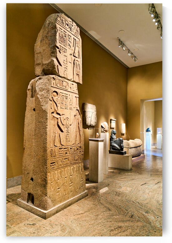 Visit to Egyptian art in a museum in Manhattan New York by Marco Brivio