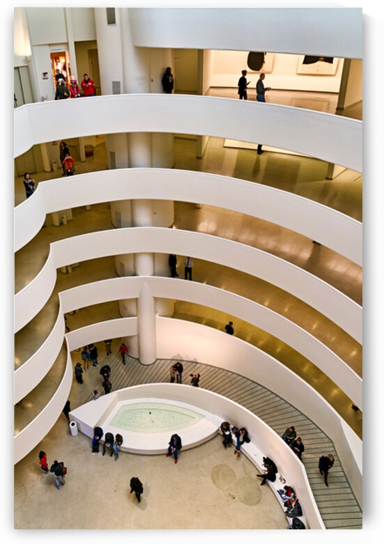 People walk and enjoy art inside the Solomon R by Marco Brivio