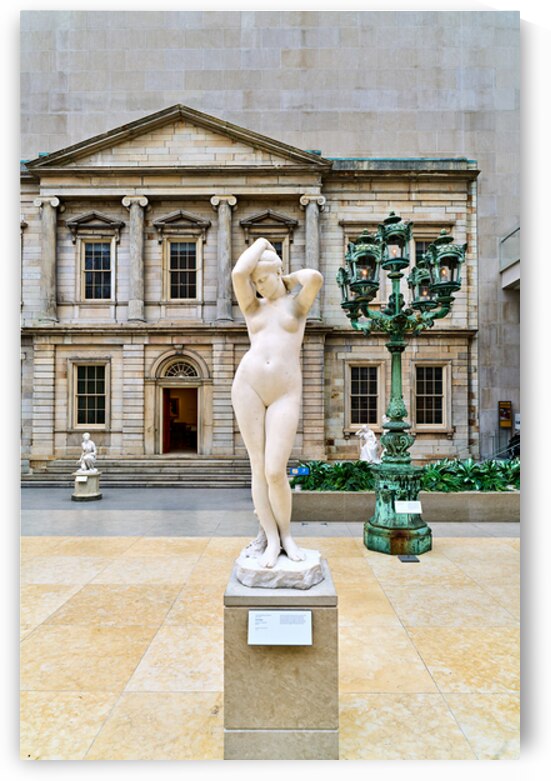 Sculpture in engelhard court at the metropolitan museum of art by Marco Brivio