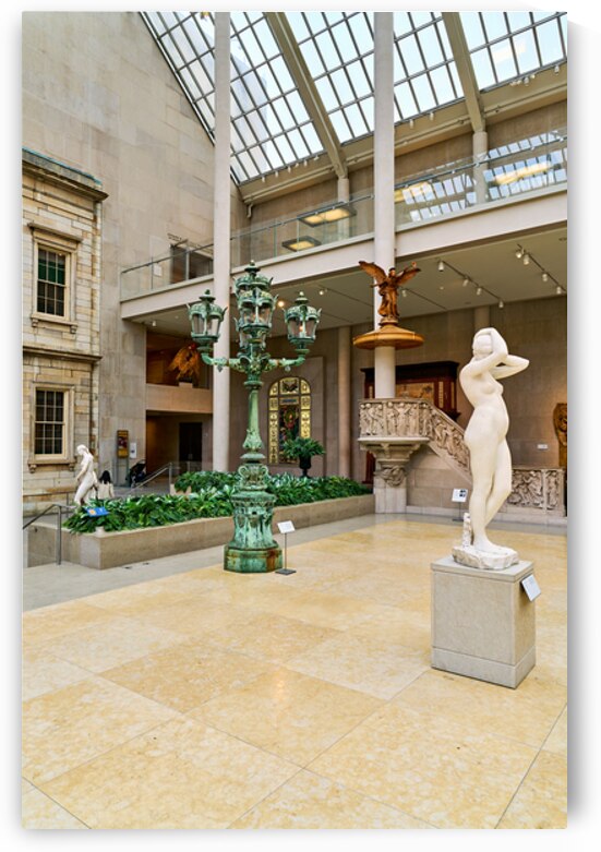 Visit to engelhard court in the american wing at metropolitan mu by Marco Brivio