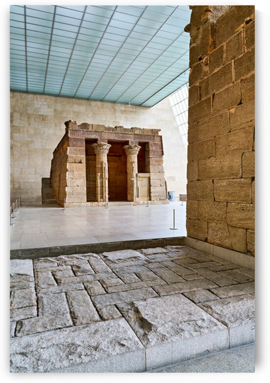 Visit the temple of dendur at the met in nyc by Marco Brivio
