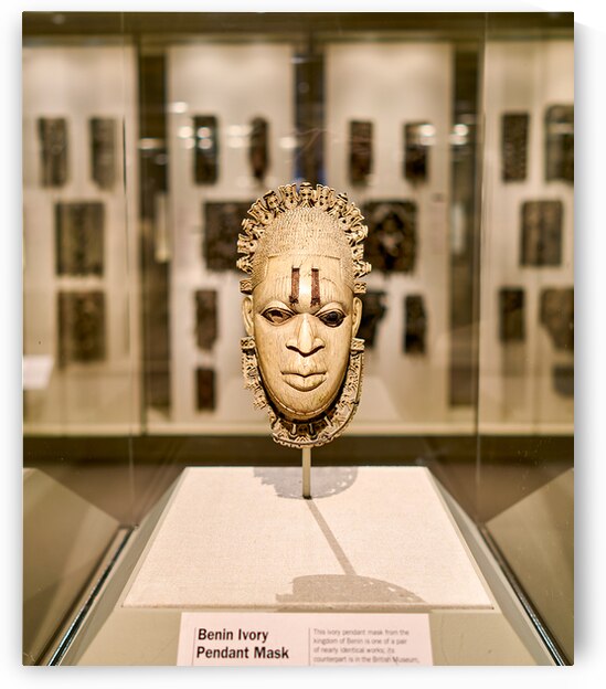 Visit Metropolitan Museum of Art: Benin ivory mask by Marco Brivio