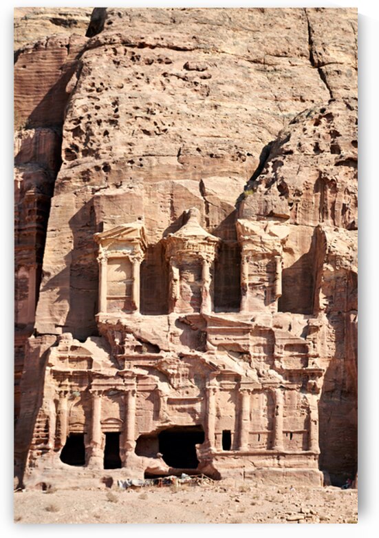 Exploring the Royal Tombs at Petra archaeological site in Jordan by Marco Brivio