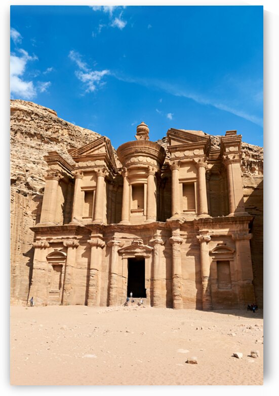 Visit to the Monastery at Petra in Jordan during daylight hours by Marco Brivio