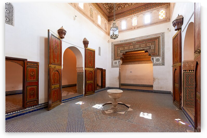 Explore Bahia Palace in Marrakesh Morocco on a sunny day by Marco Brivio