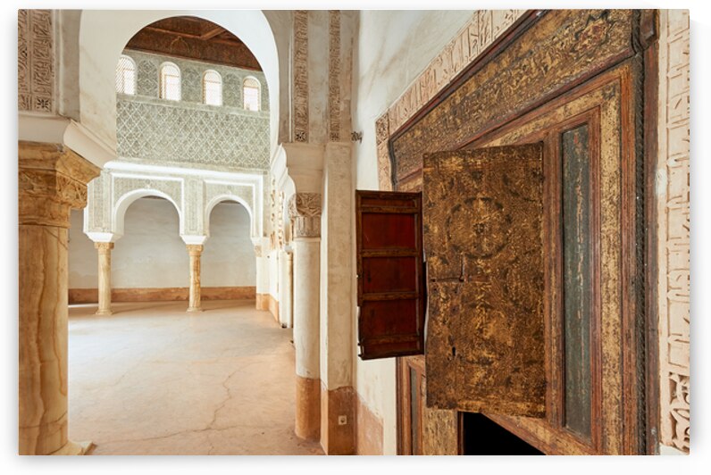 Exploring the architecture of Madrasa Ben Youssef in Marrakesh by Marco Brivio