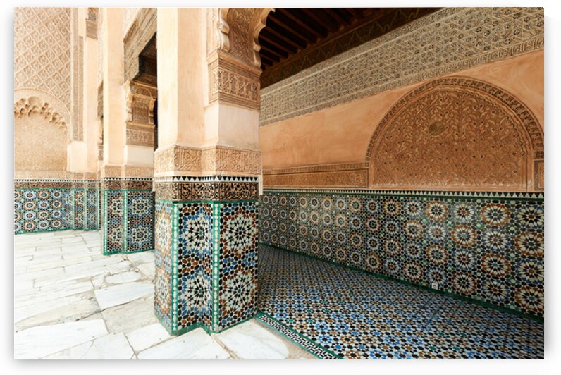 Discovering the architecture of Madrasa Ben Youssef in Marrakesh by Marco Brivio