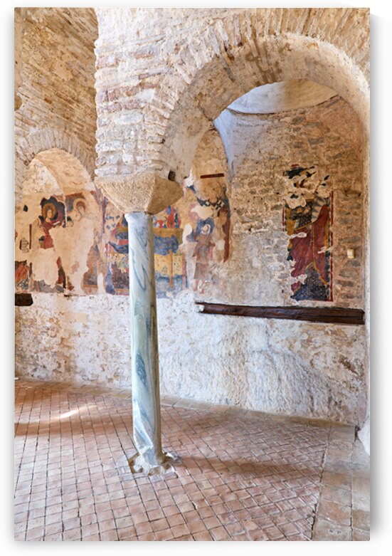 Frescoes in the interior of Cattolica di Stilo church in Calabri by Marco Brivio