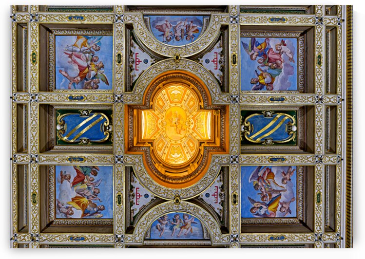 See the Camera degli Angioli ceiling at Casa Buonarroti by Marco Brivio