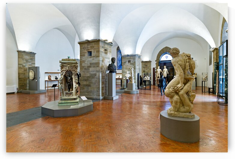 Visit to Museo Nazionale del Bargello in Florence Tuscany Ital by Marco Brivio