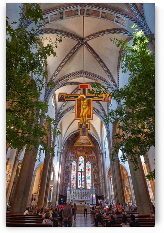Visit to santa maria novella church in florence tuscany italy by Marco Brivio