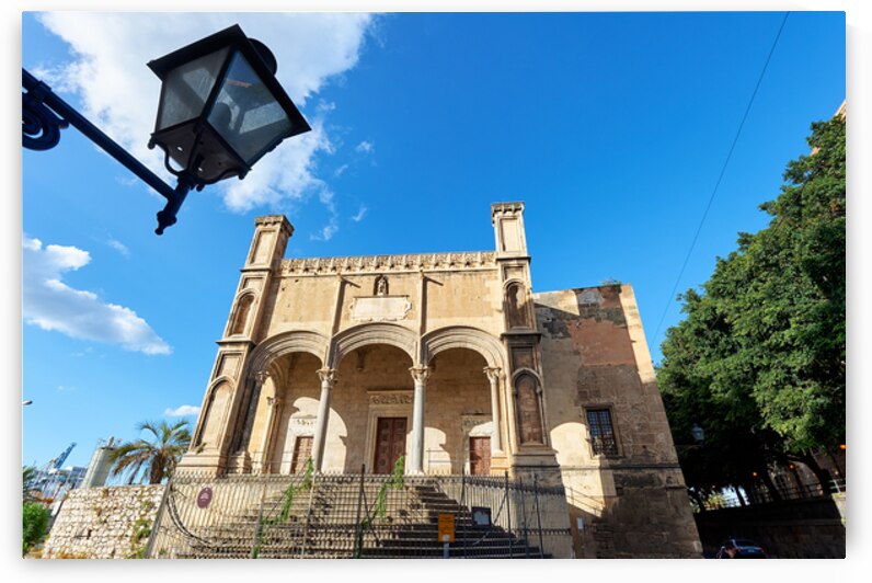 Visit Santa Maria della Catena church in Palermo Italy during th by Marco Brivio