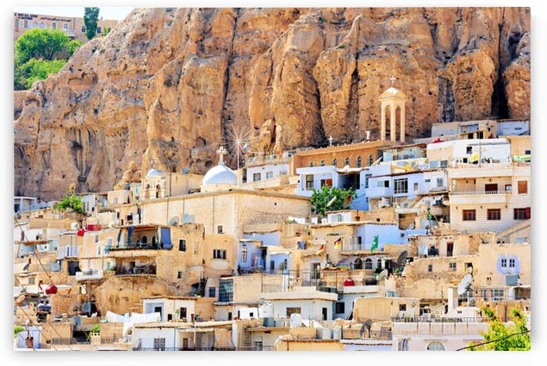 Visit to convent of saint thecla in maaloula syria by Marco Brivio