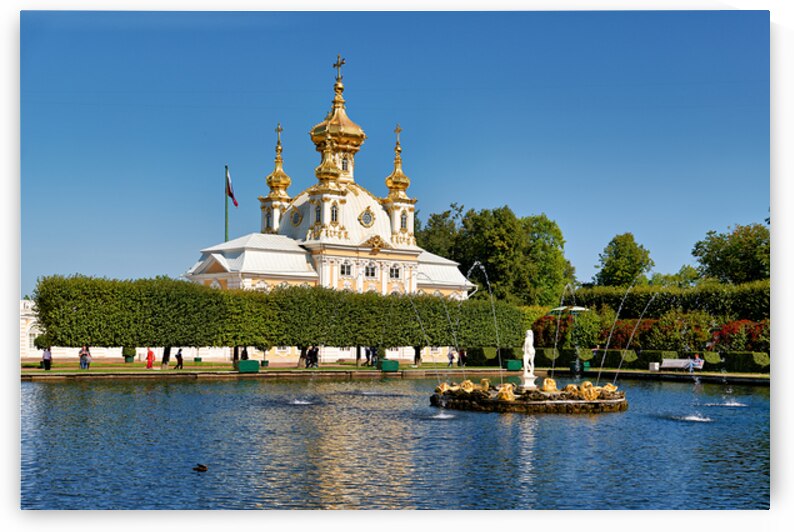 Winter palace at hermitage museum in st. petersburg by Marco Brivio