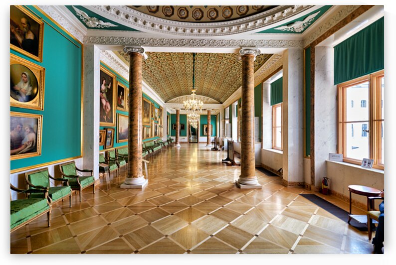 Exploring the interior of Stroganov Palace in St. Petersburg by Marco Brivio