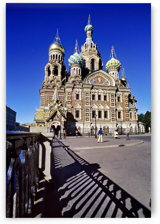 Saint Petersburg shows Church of the Savior on Spilled Blood by Marco Brivio