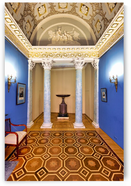 Exploring stroganov palace in st. petersburg russia by Marco Brivio