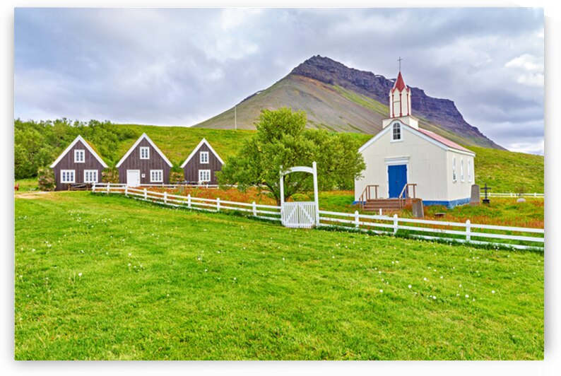 Visit the jon sigurdsson museum and church in iceland by Marco Brivio