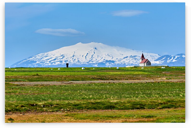 Visit to Stadarstadur Church in Iceland during summer by Marco Brivio