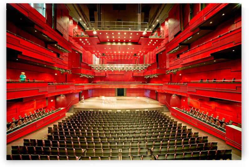 Harpa Opera House is a popular venue in Reykjavik Iceland by Marco Brivio
