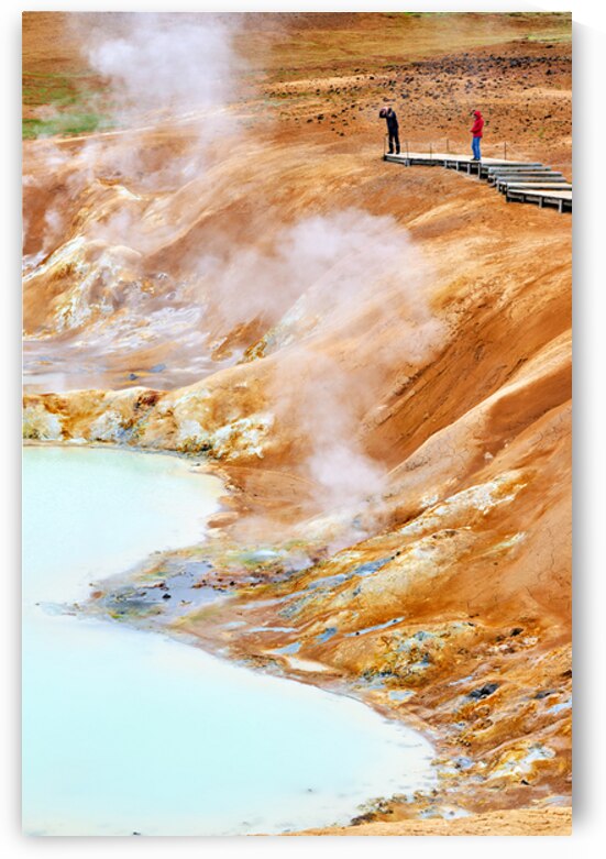 Exploring Leirhnjukur geothermal area in Iceland by Marco Brivio