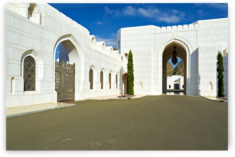 Al Alam Palace in Muscat Oman showcases unique architecture by Marco Brivio
