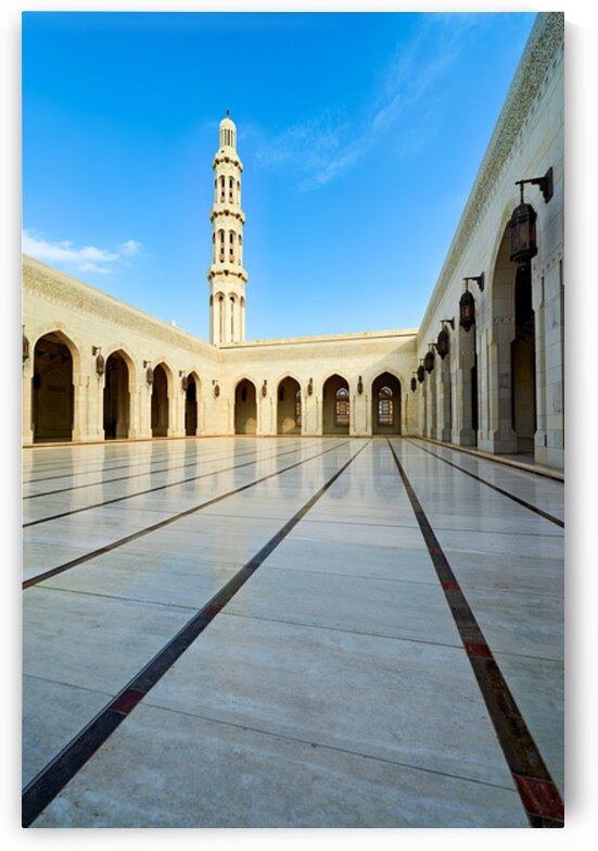 Visit to sultan qaboos grand mosque in muscat oman by Marco Brivio