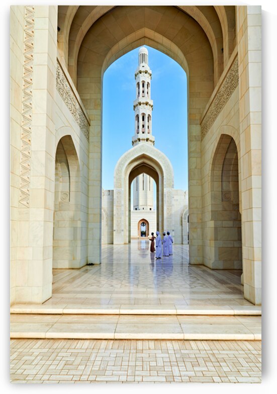 Visit to sultan qaboos grand mosque in muscat oman by Marco Brivio