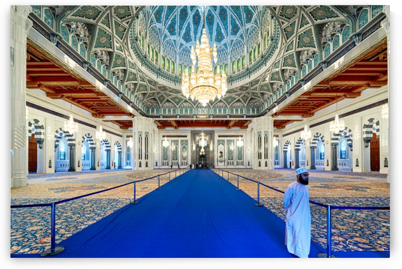 Visit to sultan qaboos grand mosque in muscat oman by Marco Brivio