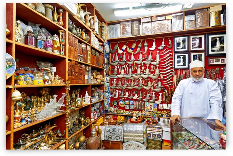 Exploring the treasures of Mutrah Souq in Muscat Oman by Marco Brivio
