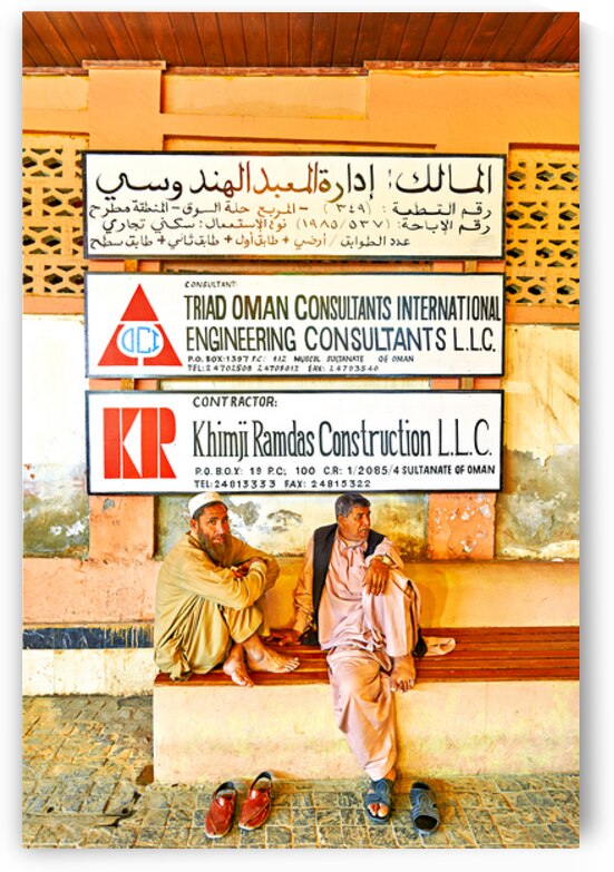 Visit to Mutrah Souq in Muscat Oman during the day by Marco Brivio