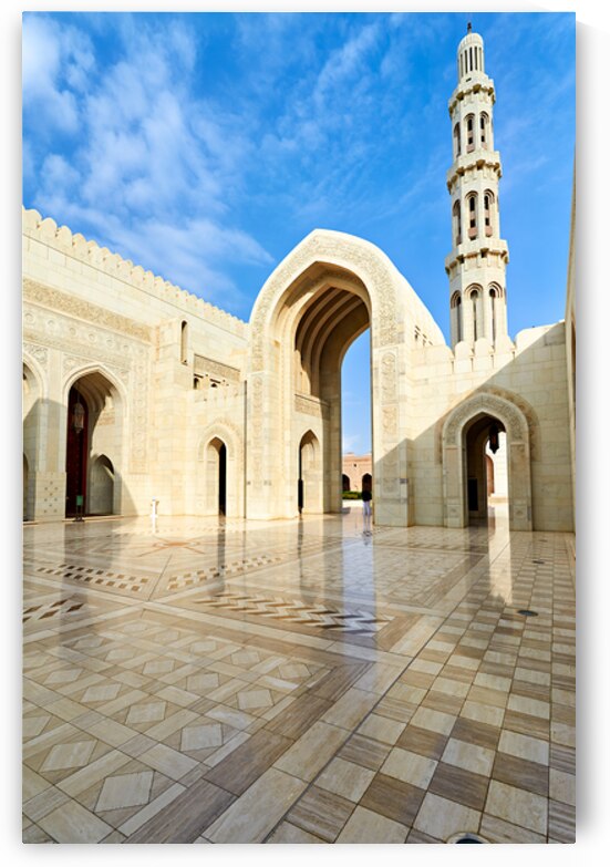 Visit to sultan qaboos grand mosque in muscat oman by Marco Brivio