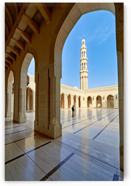 Tour of sultan qaboos grand mosque in muscat oman by Marco Brivio