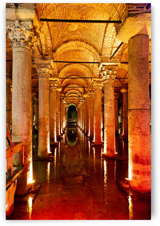 Exploring the ancient Basilica Cistern in Istanbul Turkey by Marco Brivio