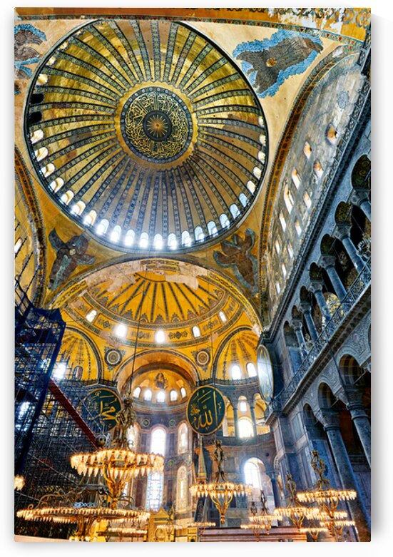 Visit to hagia sophia grand mosque in istanbul turkey by Marco Brivio
