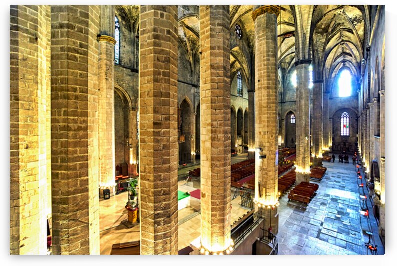 Explore Santa Maria del Mar in Barcelona for culture by Marco Brivio