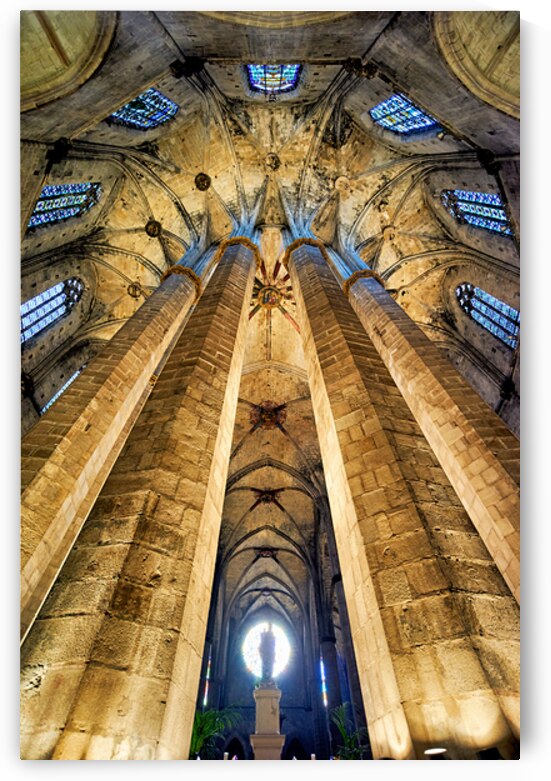 Visit to Santa Maria del Mar in Barcelona Spain by Marco Brivio