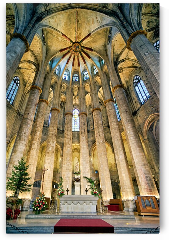 Visit the church of Santa Maria del Mar in Barcelona by Marco Brivio