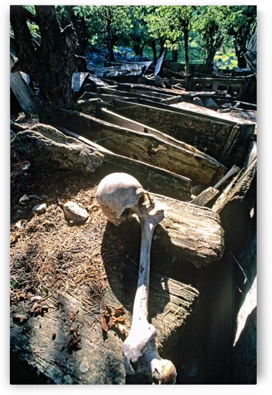 Exploring a Kalash cemetery in Bumburet valley Pakistan by Marco Brivio