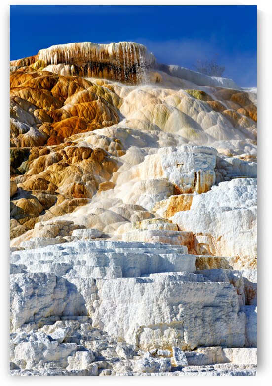 Discovering devils thumb in yellowstone park by Marco Brivio