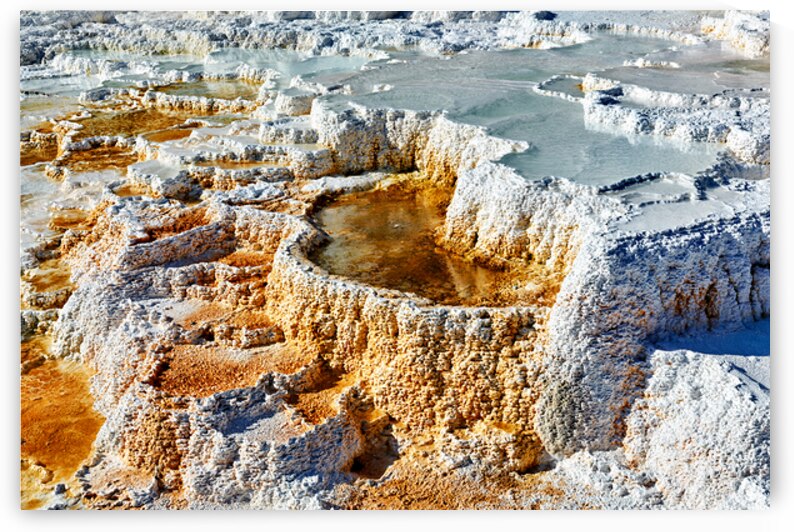 Visit Devils Thumb in Yellowstone National Park USA for nature by Marco Brivio