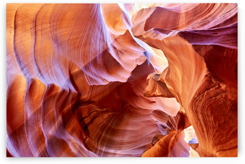 Discover Antelope Slot Canyon in the USA during a sunny day by Marco Brivio
