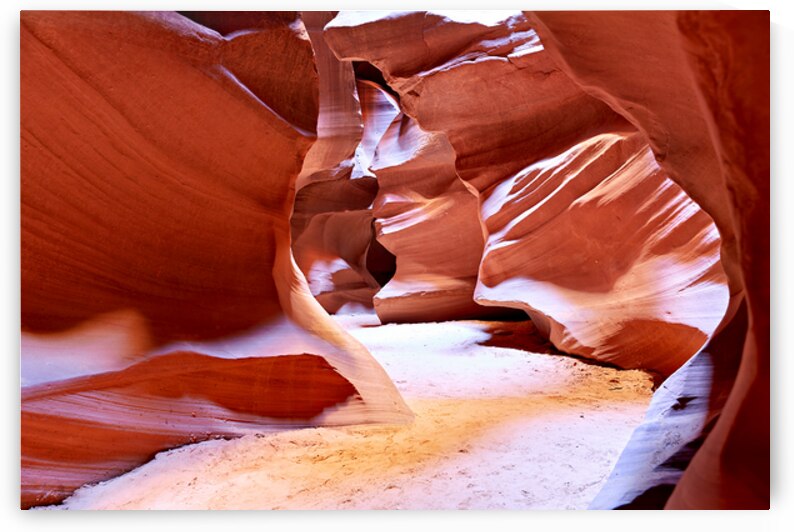 Visit Antelope Slot Canyon in Arizona during daylight hours by Marco Brivio