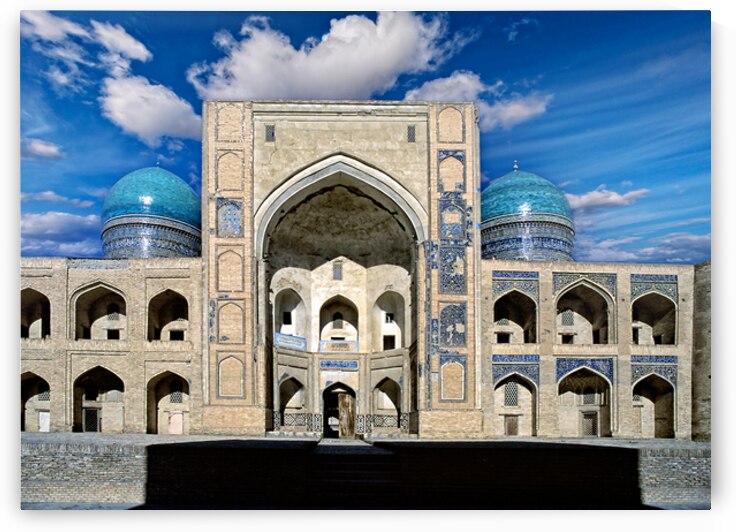 Beautiful architecture in Bukhara Uzbekistan by Marco Brivio