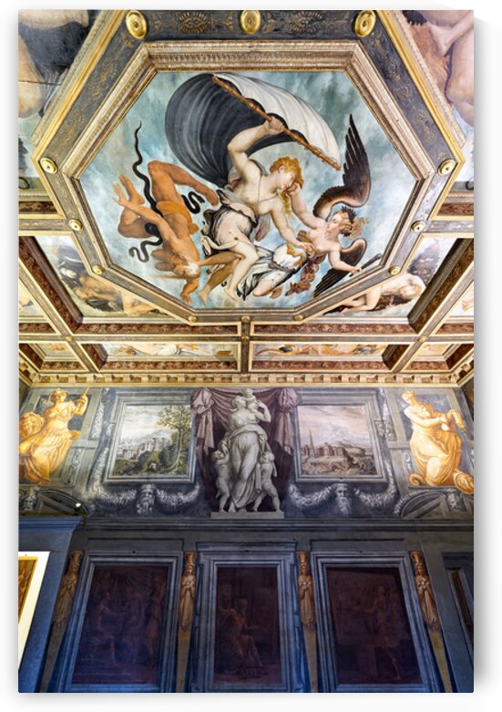 Frescoes in the vasari home museum arezzo by Marco Brivio