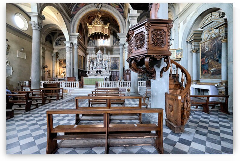 Cattedrale di Santa Maria Assunta in Cortona Tuscany Italy by Marco Brivio