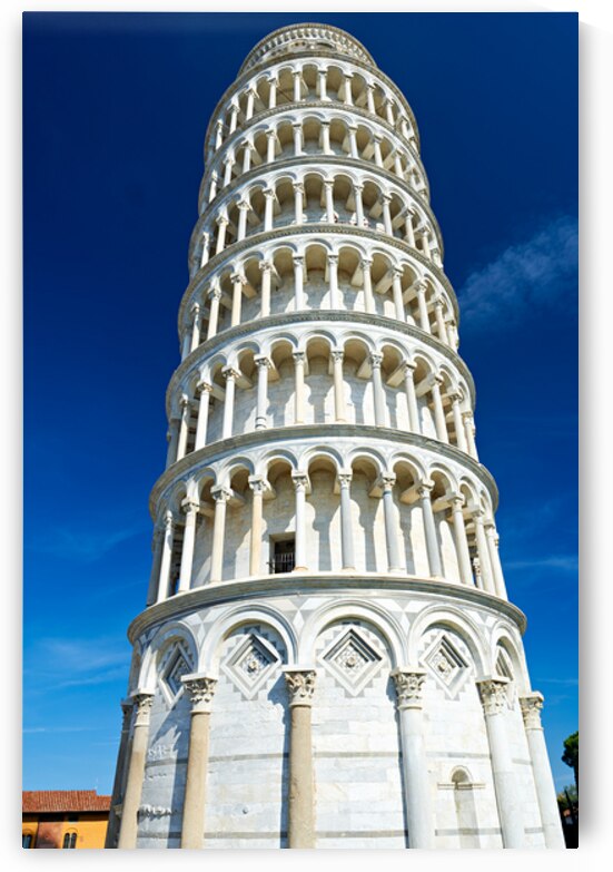 Leaning Tower in Pisa Tuscany Italy shows architectural beauty by Marco Brivio